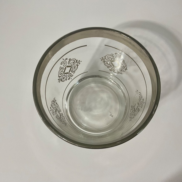 VTG Silver Glass Dorothy Thorpe Style Ice Bucket Barware - Picture 6 of 6